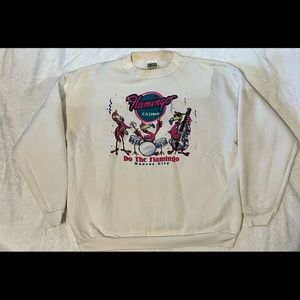Flamingo Casino sweatshirt size L